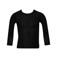 Ισοθερμική παιδική μπλούζα με μακρύ μανίκι μαύρη