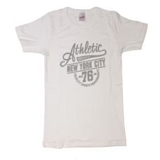 Athletic κοντομάνικο παιδικό φανελάκι λευκό