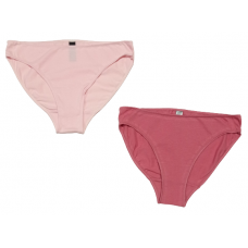 Γυναικεία slip Brazil miss minerva 2 τεμάχια SALMON/RUSBERRY