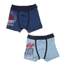 Brooklyn παιδικά Boxer 2τμχ