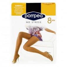 Γυναικείο καλσόν POMPEA SUNRISE 8 DEN πολύ λεπτό, ελαστικό, ματ BRONZE