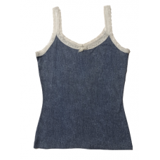 Γυναικείο φανελάκι montal (90-81841-879) BLUE JEAN A/O