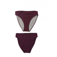 Slip 2 pack montal brazil (81322-733) BERRY-ΚΑΡΔΙΑ ΦΟΥΞ Α/Ο