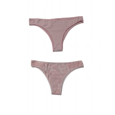 Slip 2 pack montal brazilian (81325-797) PINK-ROSES