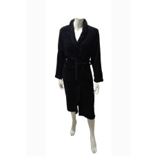 Ρόμπα φλις ΜΑΥΡΟ (robe-010)