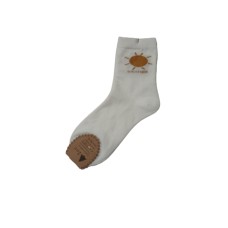 Γυναικείες κάλτσες 95%cotton-5%spandex (13630-10) ΛΕΥΚΟ