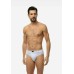 Slip ανδρικό λευκό sporties 3 τμχ