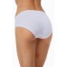 Γυναικείο slip cotton-Lycra  mini λευκό 2τμχ