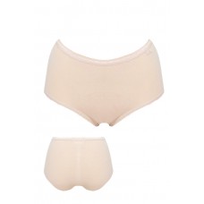 Γυναικείο slip cotton-Lycra  midi δέρμα 2τμχ