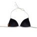 Minerva top τρίγωνο cocktail party (9812B-045) μαύρο