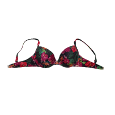 Minerva top μαγιό (9473D-951) FLORAL μαύρο-μωβ