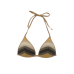 Minerva top τρίγωνο μαγιό (9455B-010) gold-χακί