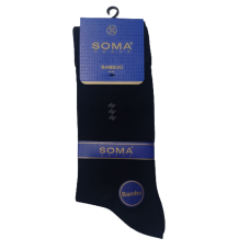 Ανδρικές κάλτσες BAMBOO SOMA (SM0001) ΜΑΥΡΟ