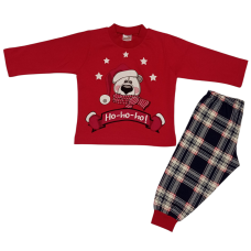 Minerva X-mas βρεφική πιτζάμα (61575-018) ΚΟΚΚΙΝΟ