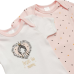 Minerva βρεφικά φορμάκια set 2τεμ. Perfect Like Mommy (31903) ΛΕΥΚΟ-ΡΟΖ
