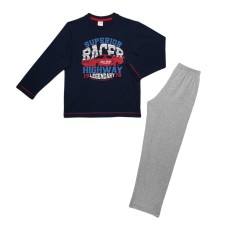 Minerva παιδική πιτζάμα RACER (61975-200) ΜΑΡΙΝ